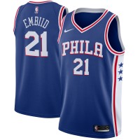 Игровая форма Joel Embiid Philadelphia 76ers Nike Swingman Royal - Icon Edition