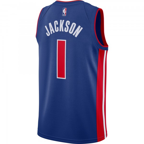 Игровая майка Reggie Jackson Detroit Pistons Nike Swingman Blue - Icon Edition - оригинальная джерси НБА