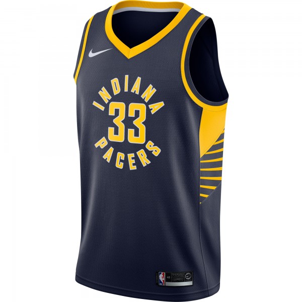 Игровая майка Myles Turner Indiana Pacers Nike Swingman Navy - Icon Edition - оригинальная джерси НБА