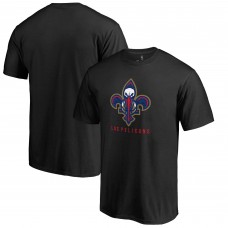 Футболка New Orleans Pelicans 2017 Noches Éne-Bé-A - Black