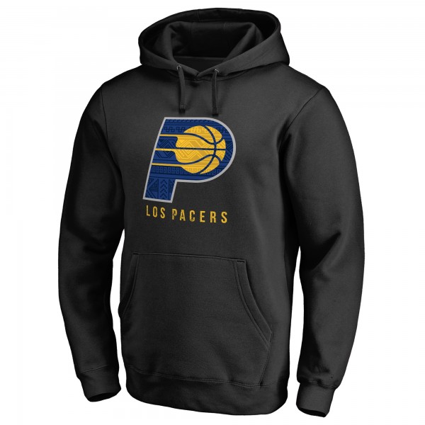 Толстовка с капюшоном Indiana Pacers 2017 Noches Éne-Bé-A - Black - фирменная одежда NBA