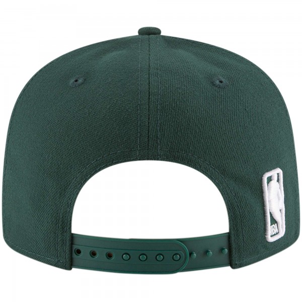 Бейсболка Milwaukee Bucks New Era Official Team Color 9FIFTY - Hunter Green