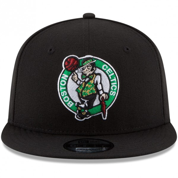 Бейсболка Boston Celtics New Era Black Official Team Color 9FIFTY Snapback