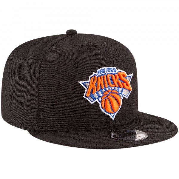 Бейсболка New York Knicks New Era Official Team Color 9FIFTY - Black