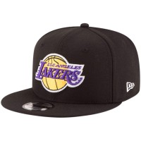 Бейсболка Los Angeles Lakers New Era Official Team Color 9FIFTY - Black