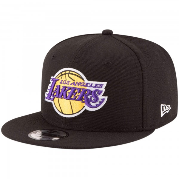 Бейсболка Los Angeles Lakers New Era Official Team Color 9FIFTY - Black