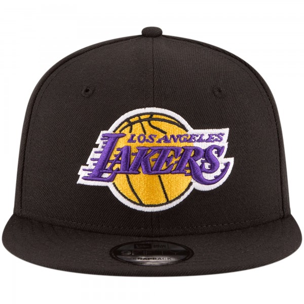 Бейсболка Los Angeles Lakers New Era Official Team Color 9FIFTY - Black