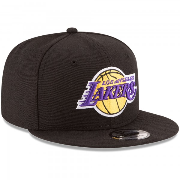 Бейсболка Los Angeles Lakers New Era Official Team Color 9FIFTY - Black