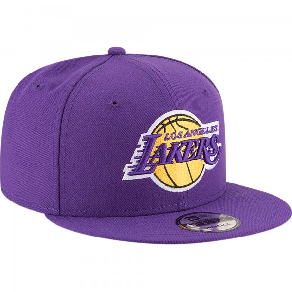 Бейсболка Los Angeles Lakers New Era Official Team Color 9FIFTY - Purple