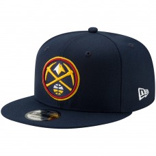 Бейсболка Denver Nuggets New Era Navy Official Team Color 9FIFTY