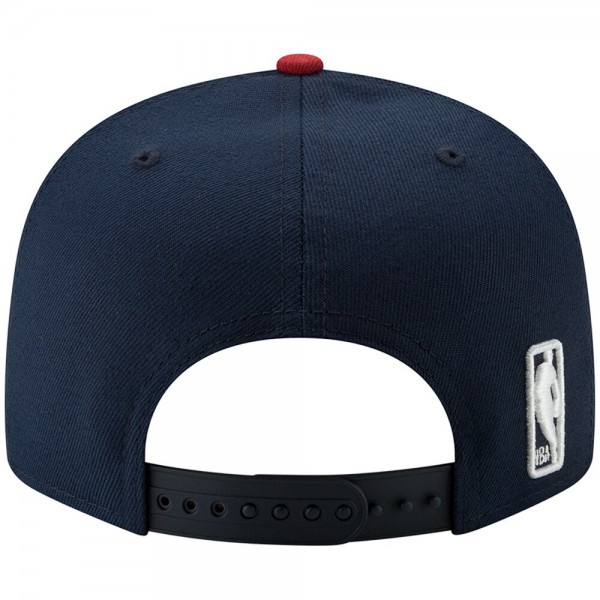Бейсболка Denver Nuggets New Era Navy Official Team Color 9FIFTY
