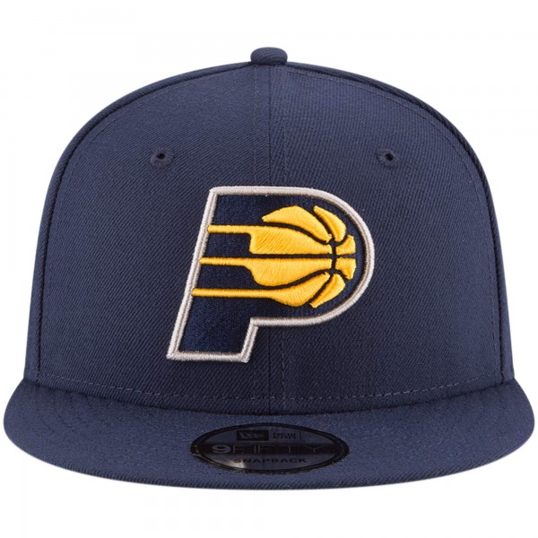 Бейсболка Indiana Pacers New Era Navy Official Team Color 9FIFTY Snapback