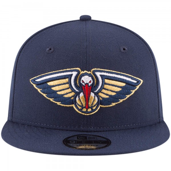 Бейсболка New Orleans Pelicans New Era Navy Official Team Color 9FIFTY