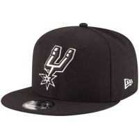 Бейсболка San Antonio Spurs New Era Official Team Color 9FIFTY - Black