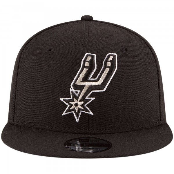 Бейсболка San Antonio Spurs New Era Official Team Color 9FIFTY - Black