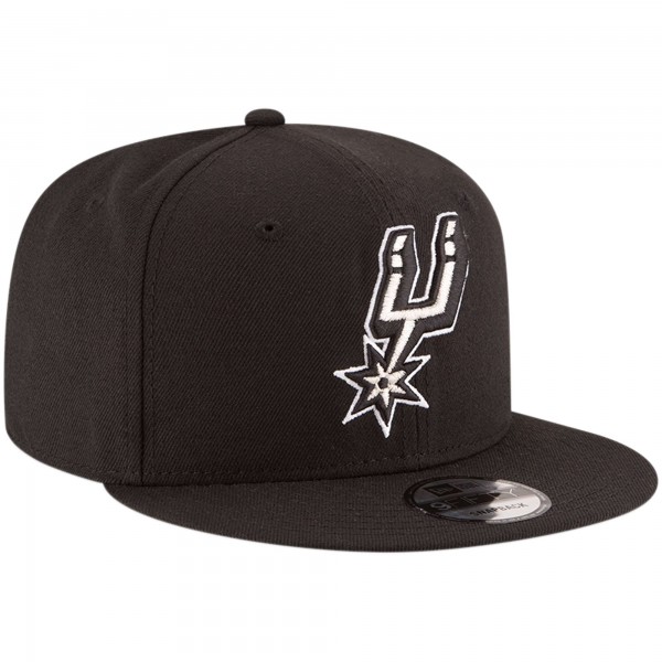 Бейсболка San Antonio Spurs New Era Official Team Color 9FIFTY - Black