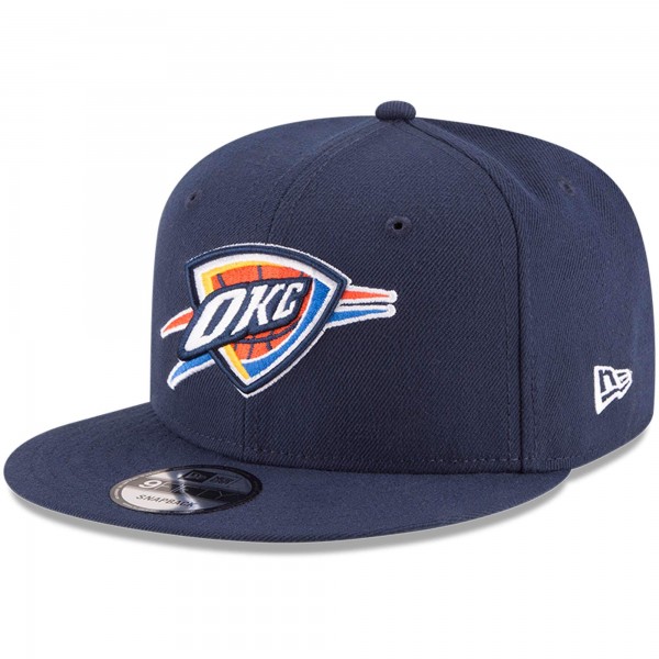 Бейсболка Oklahoma City Thunder New Era Navy Official Team Color 9FIFTY Snapback