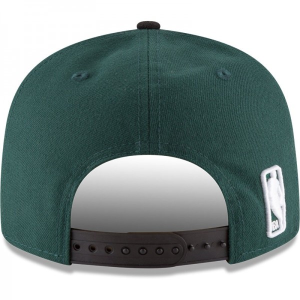 Бейсболка Milwaukee Bucks New Era 2-Tone 9FIFTY Adjustable - Hunter Green/Black