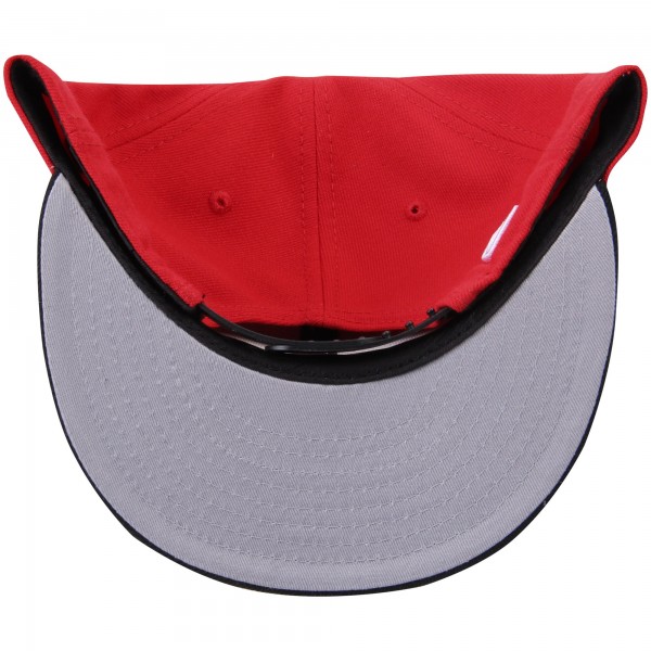 Бейсболка Chicago Bulls New Era Red/Black 2-Tone 9FIFTY