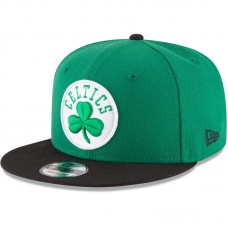 Бейсболка Boston Celtics New Era Kelly Green/Black 2-Tone 9FIFTY Snapback