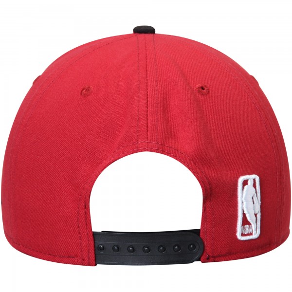 Бейсболка Miami Heat New Era Red/Black 2-Tone 9FIFTY