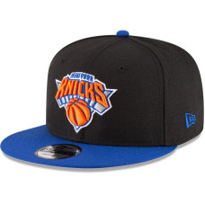 Бейсболка New York Knicks New Era Black/Blue 2-Tone 9FIFTY Adjustable