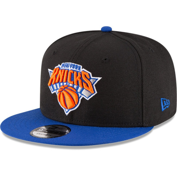 Бейсболка New York Knicks New Era Black/Blue 2-Tone 9FIFTY Adjustable