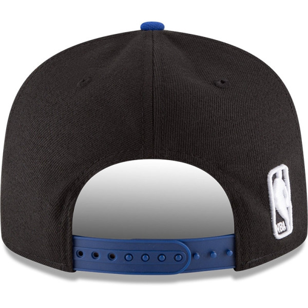 Бейсболка New York Knicks New Era Black/Blue 2-Tone 9FIFTY Adjustable