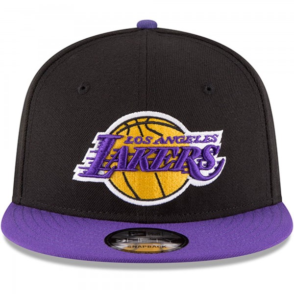 Бейсболка Los Angeles Lakers New Era 2-Tone 9FIFTY - Black/Purple