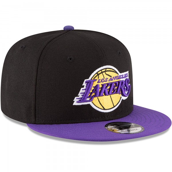 Бейсболка Los Angeles Lakers New Era 2-Tone 9FIFTY - Black/Purple