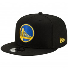 Бейсболка Golden State Warriors New Era Black Official Team Color 9FIFTY