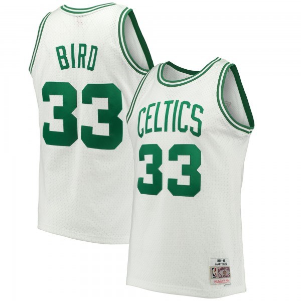 Игровая форма Larry Bird Boston Celtics Mitchell & Ness Hardwood Classics Swingman - White