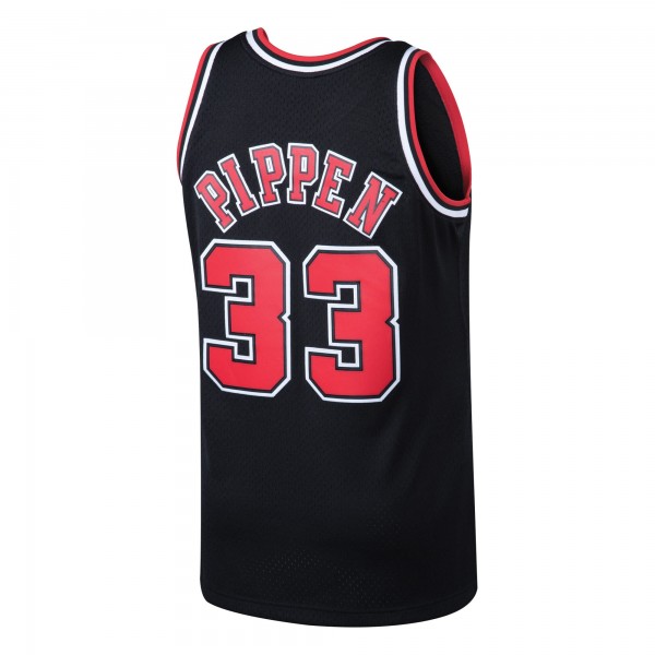 Игровая джерси Scottie Pippen Chicago Bulls Mitchell & Ness 1997/98 Hardwood Classics Swingman - Black