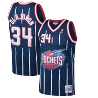 Игровая форма  Hakeem Olajuwon Houston Rockets Mitchell & Ness Hardwood Classics Swingman - Navy