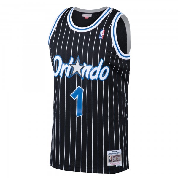 Джерси Orlando Magic Penny Hardaway Mitchell & Ness Black Hardwood Classics Swingman