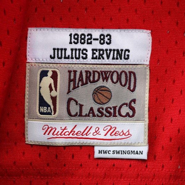 Игровая форма  Julius Erving Philadelphia 76ers Mitchell & Ness Hardwood Classics Swingman - Red