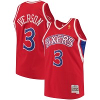 Игровая форма  Allen Iverson Philadelphia 76ers Mitchell & Ness 1996-97 Hardwood Classics Swingman - Red