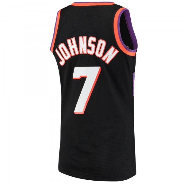 Игровая майка Kevin Johnson Phoenix Suns Mitchell & Ness 1996-97 Hardwood Classics Swingman - Black - оригинальная джерси НБА