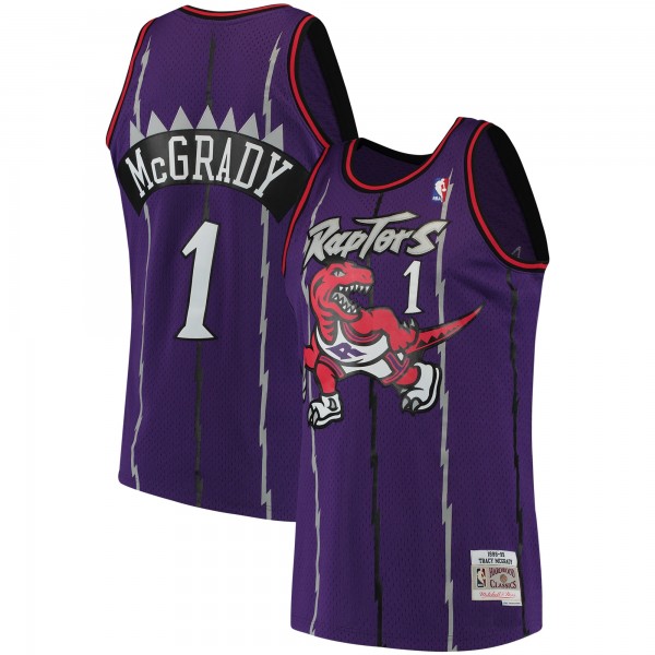 Игровая форма  Tracy McGrady Toronto Raptors Mitchell & Ness 1998-99 Hardwood Classics Swingman - Purple