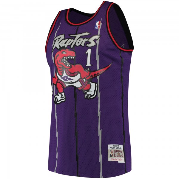 Игровая форма  Tracy McGrady Toronto Raptors Mitchell & Ness 1998-99 Hardwood Classics Swingman - Purple