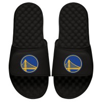 Детские шлепки Golden State Warriors ISlide Personalized Primary - Black