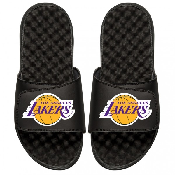 Детские шлепки Los Angeles Lakers ISlide Personalized Primary - Black