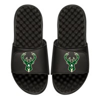 Детские шлепки Milwaukee Bucks ISlide Personalized Primary - Black