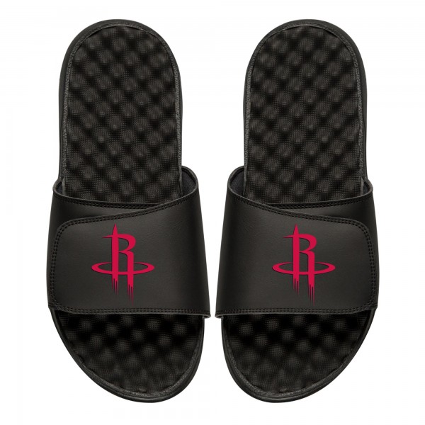 Шлепки именные Houston Rockets Primary - Black