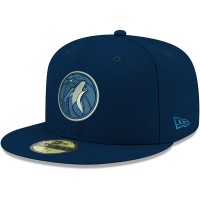 Бейсболка Minnesota Timberwolves New Era Official Team Color 59FIFTY - Navy