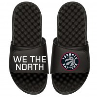 Детские шлепки Toronto Raptors ISlide Team Slogan - Black