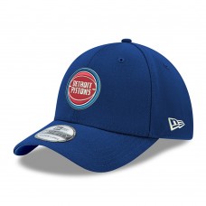 Бейсболка Detroit Pistons New Era Blue Classic 39THIRTY
