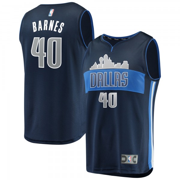 Игровая форма  Harrison Barnes Dallas Mavericks Youth Fast Break Replica Navy - Statement Edition