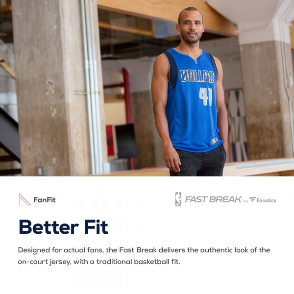 Игровая форма  Harrison Barnes Dallas Mavericks Youth Fast Break Replica Navy - Statement Edition