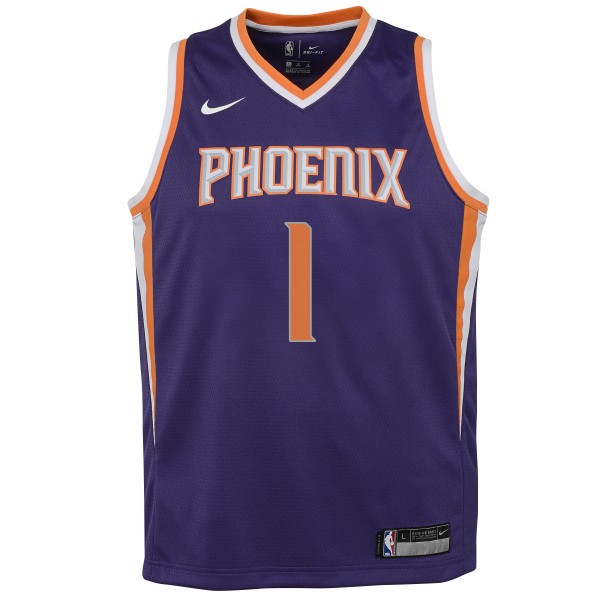 Игровая форма  Devin Booker Phoenix Suns Nike Youth Swingman Purple - Icon Edition